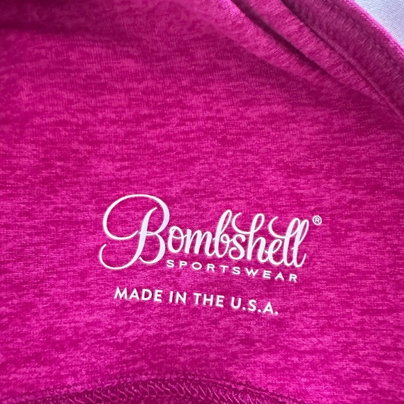 Bombshell Pink strappy bodysuit - Picture 5 of 6